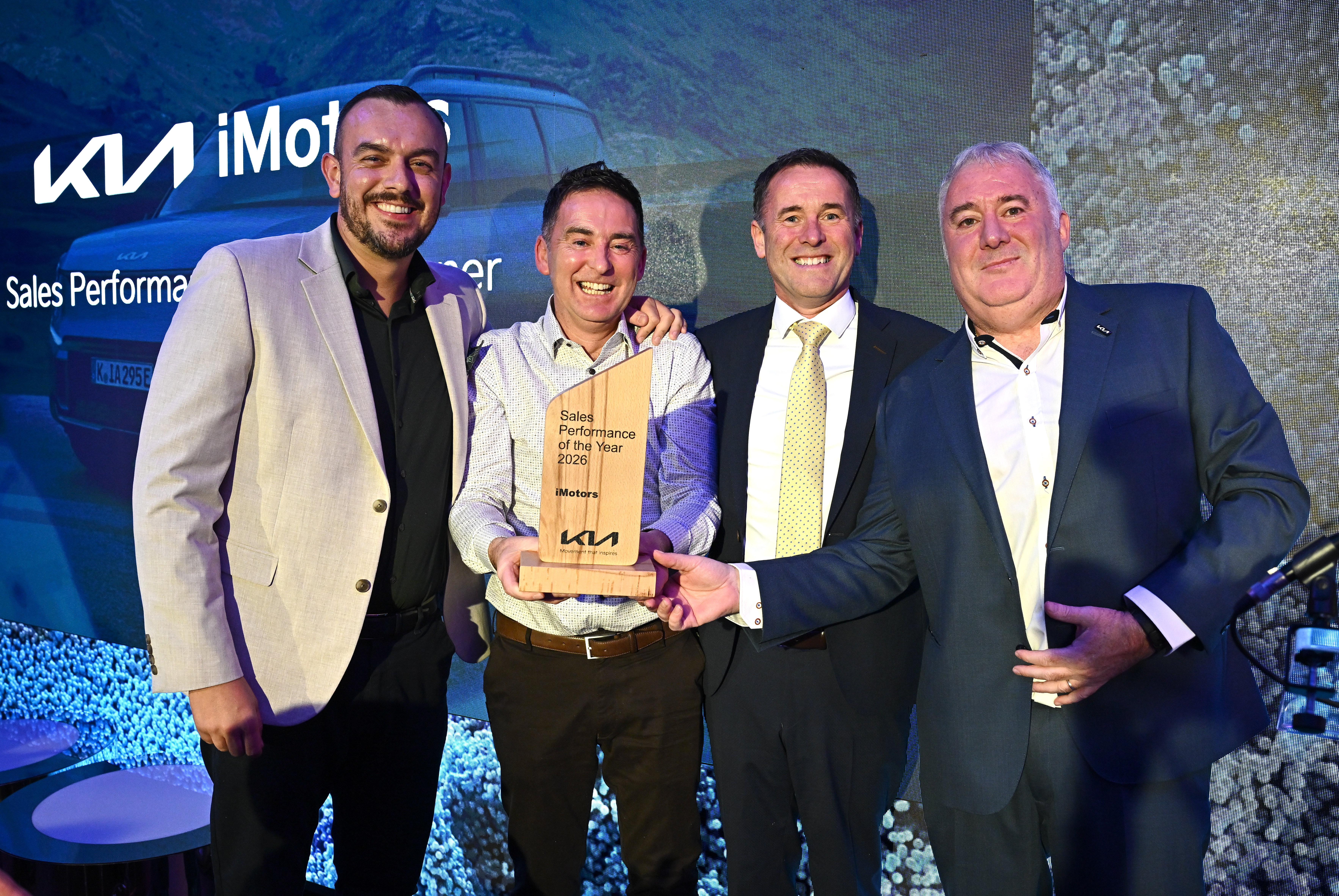 iMotors Named Kia Sales Dealer of the Year 2026